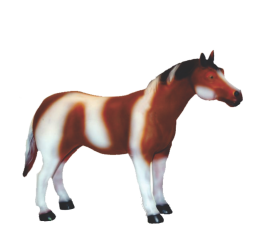 CAVALO MALHADO CX 36CM 518